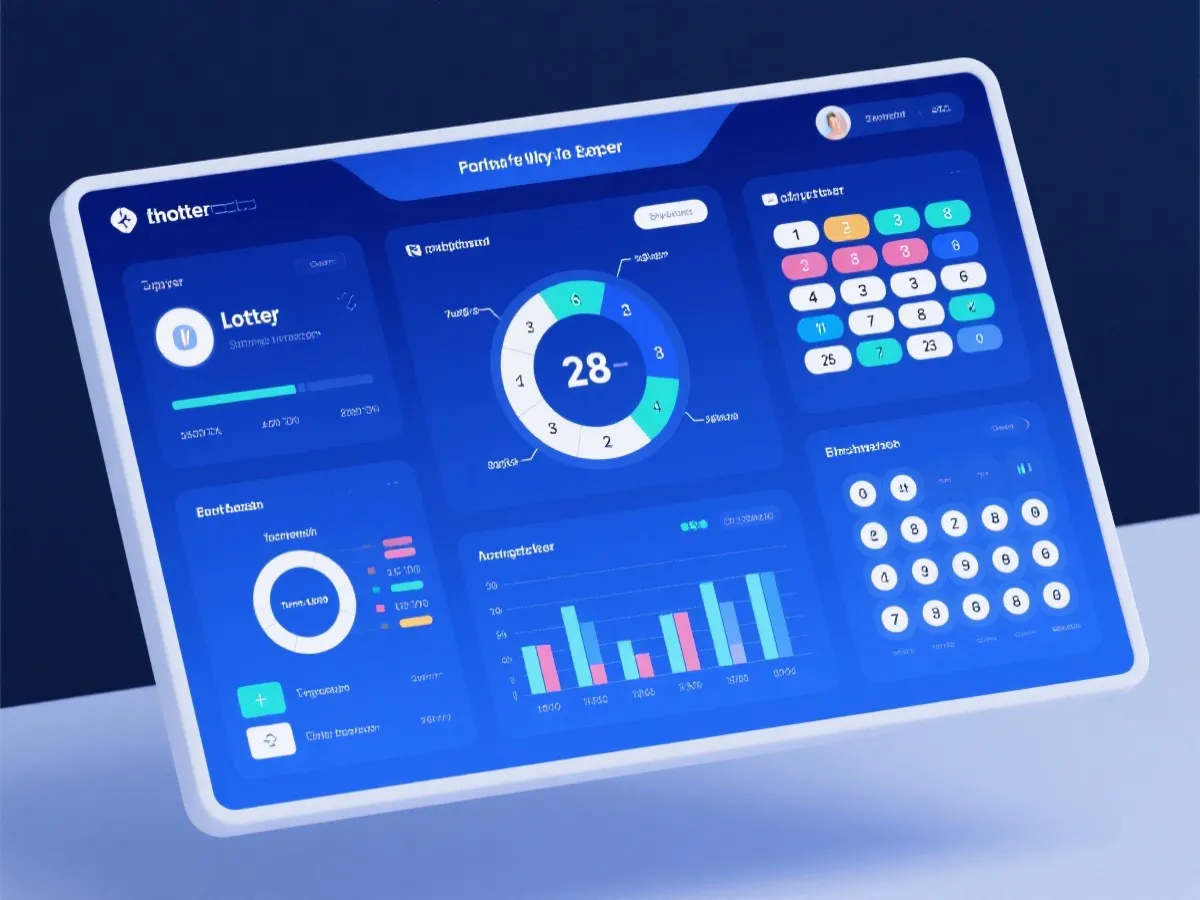 历史开奖数据查询与走势图示意图